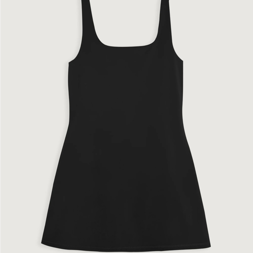 Oak and Fort- Black Tennis Dress